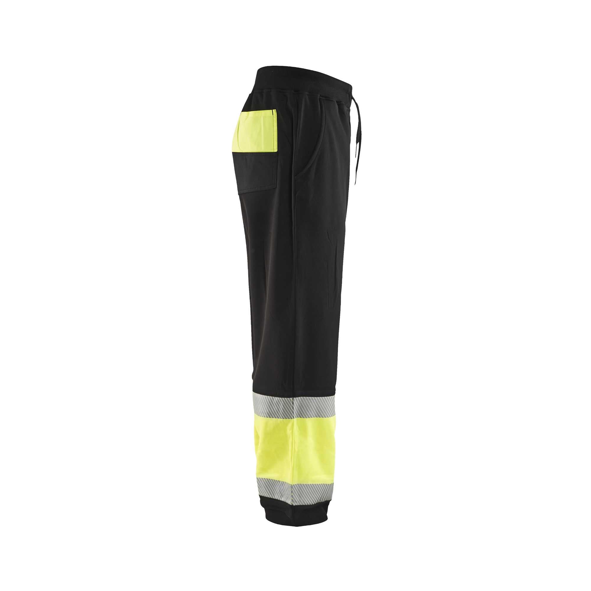 BLAKLADER 15492526 | Hi Vis sweatshirt trousers Hi Vis Reflective Work Trousers Men - Pique Fleece